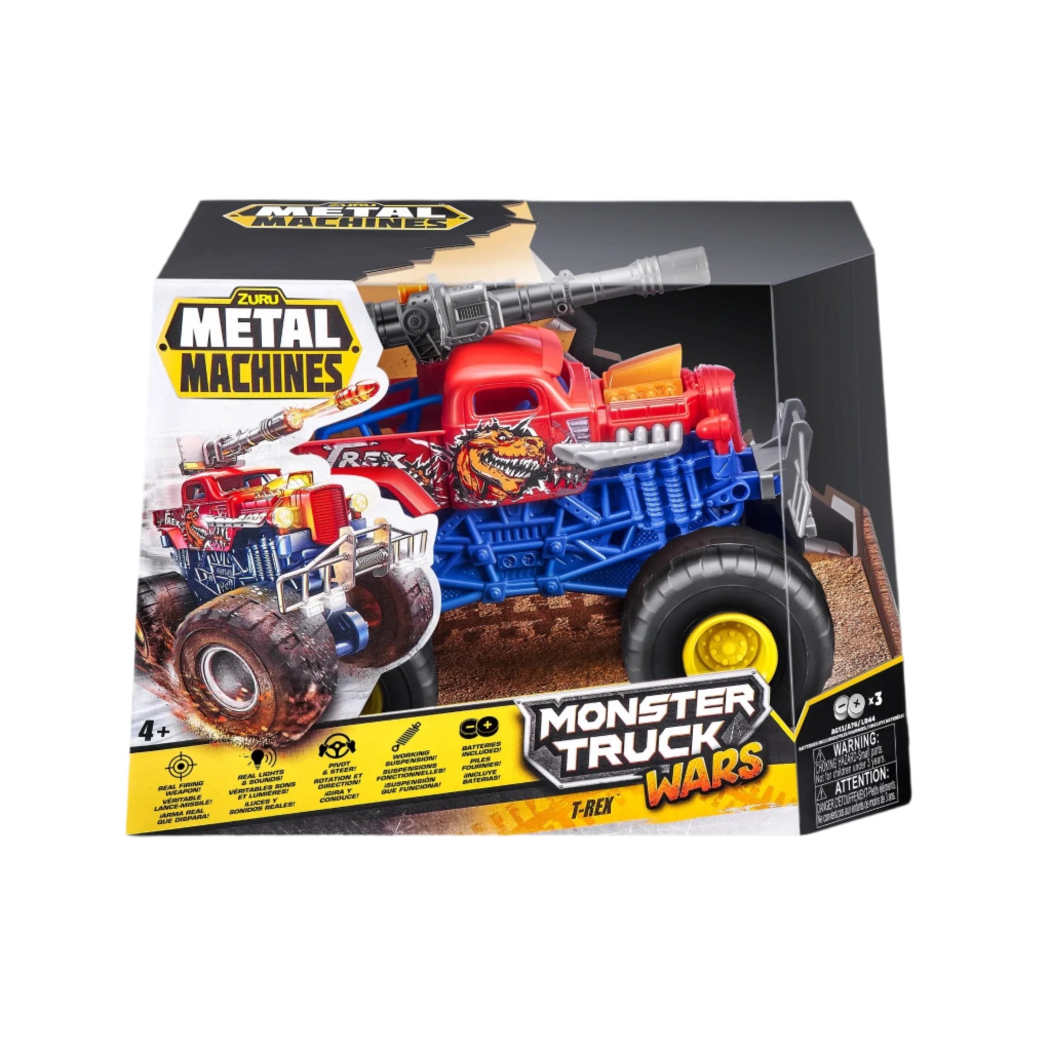Metal Machines Monster Wheels S1 Assorted – Toy Kingdom South Africa
