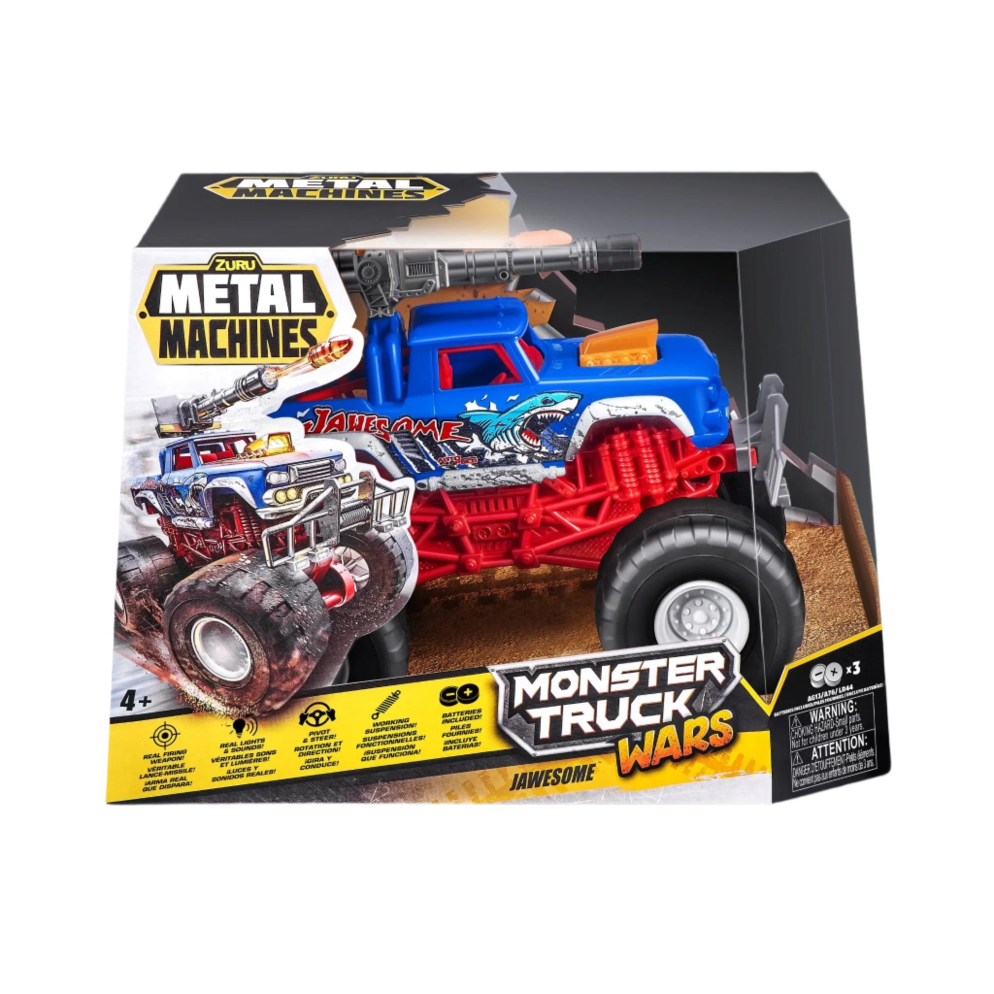 Metal Machines Monster Wheels S1 Assorted – Toy Kingdom South Africa