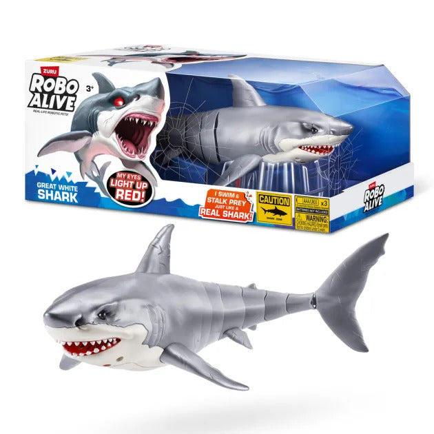 Robo Alive - Great White Shark – Toy Kingdom South Africa
