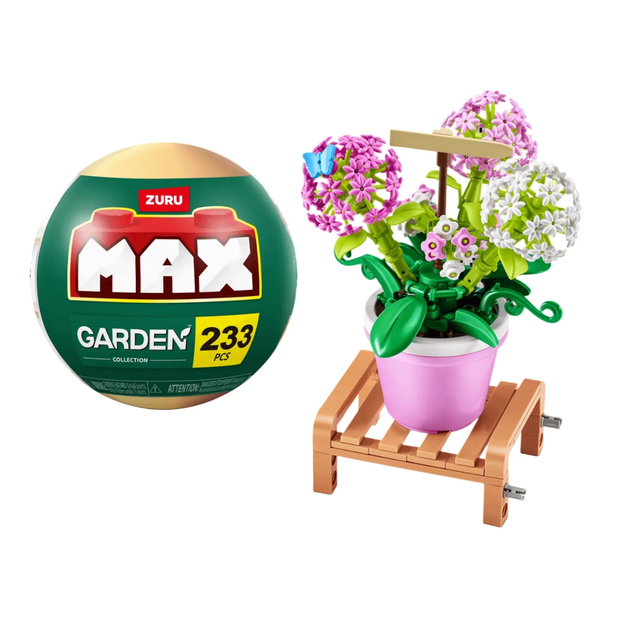 Max Build More Premium Garden Building Brick Capsule Assorted