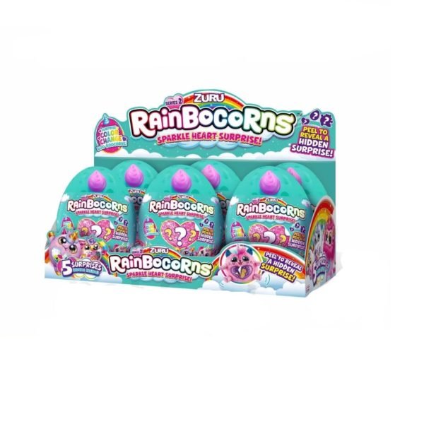 Rainbocorns Plush Sparkle Heart – Toy Kingdom South Africa