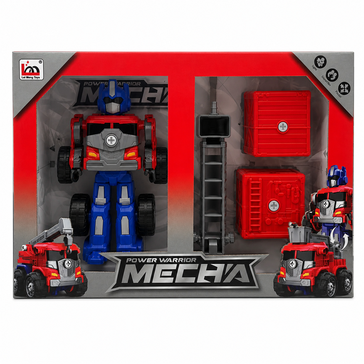 Leimeng Transformer Power Warrior Truck – Toy Kingdom South Africa