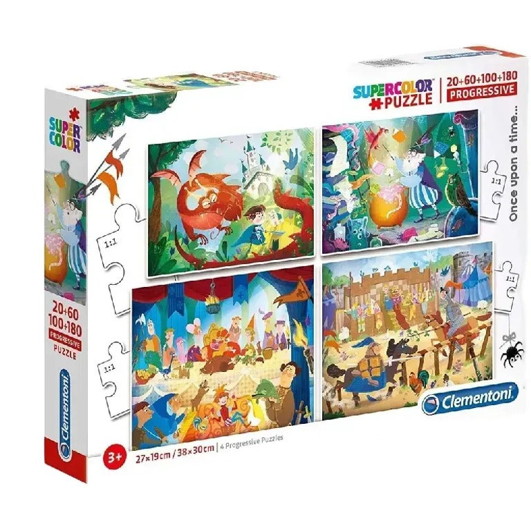 Clementoni 4In1 Once Upon A Time Puzzle – Toy Kingdom South Africa