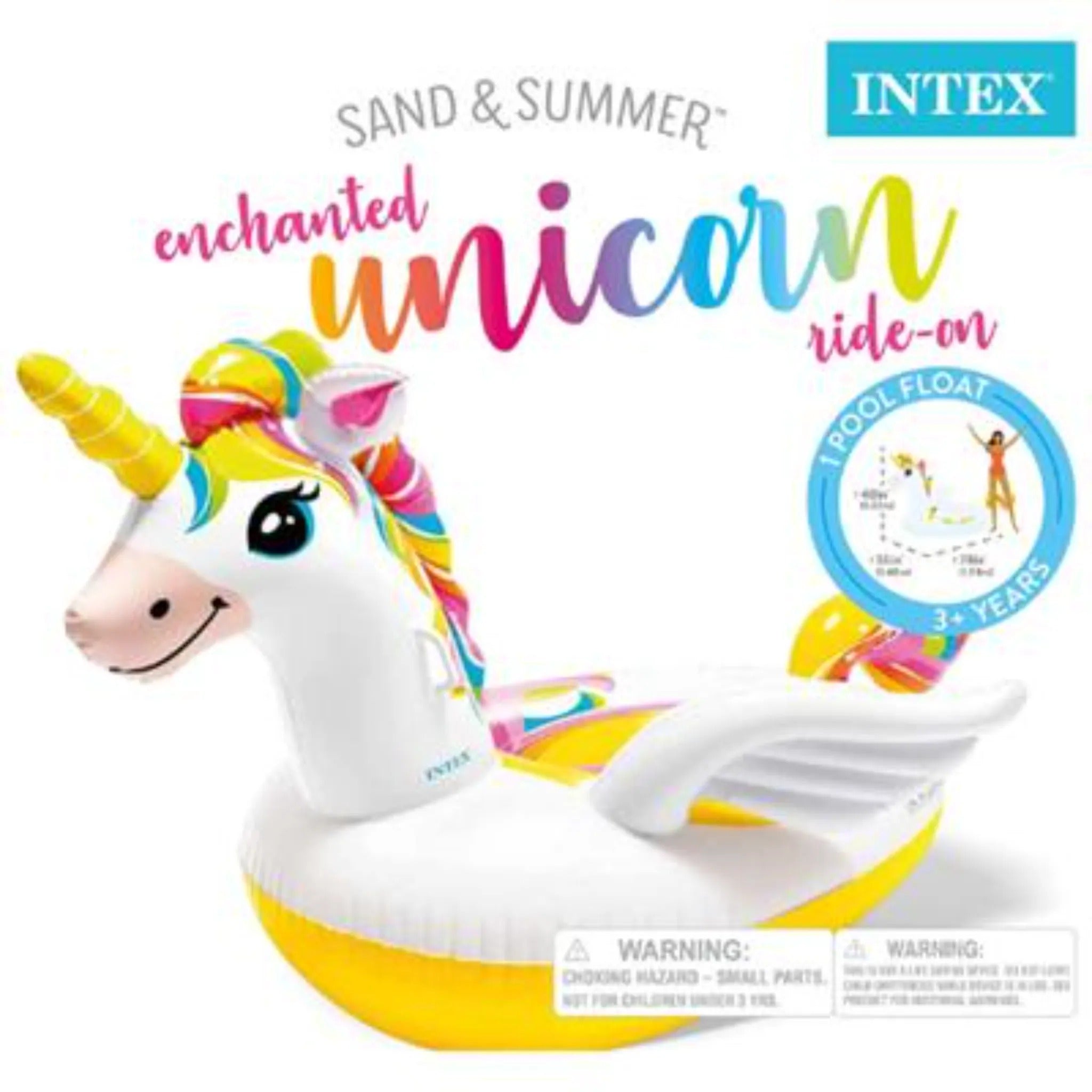 unicornです。 Intex Unicorn Ride On Pool Float – Toy Kingdom South Africa
