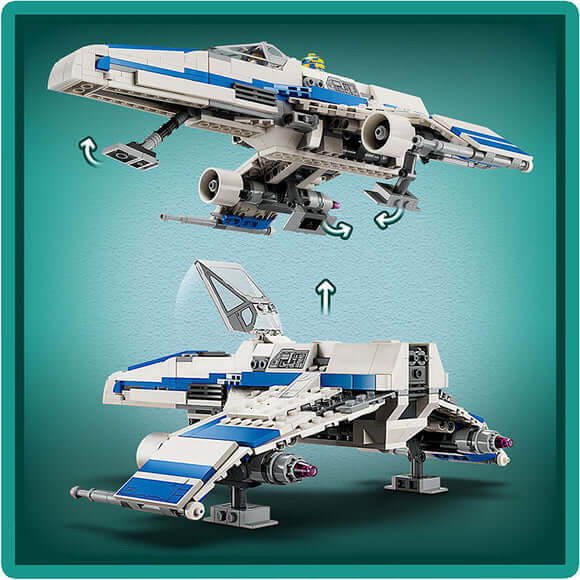LEGO® Star Wars New Republic E-Wing™ vs. Shin Hati's Starfighter