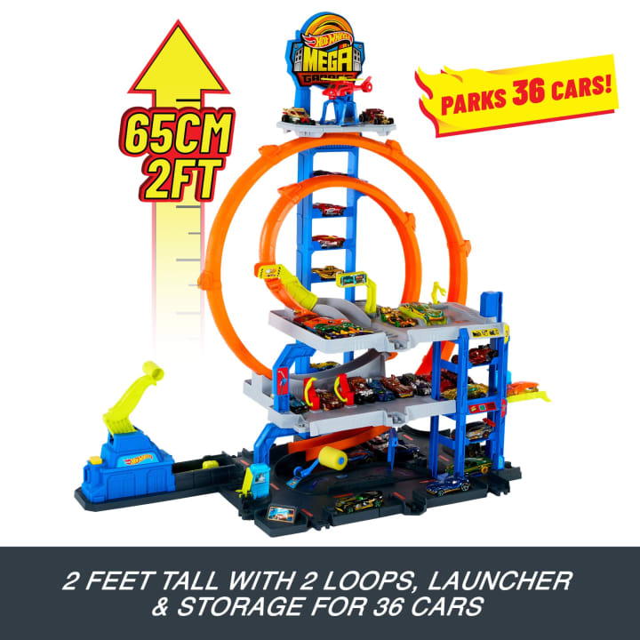 Hot Wheels Mega Loop Garage Playset – Toy Kingdom South Africa