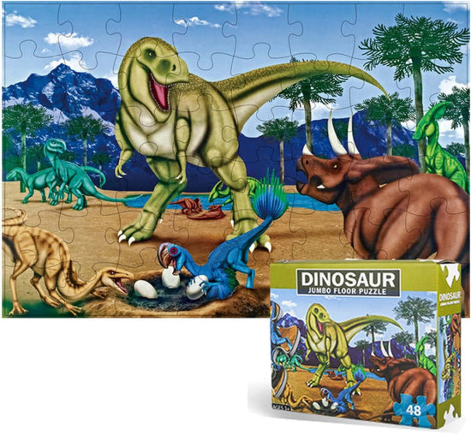 Dinosaur Floor Puzzle - 48 Pieces – Toy Kingdom South Africa