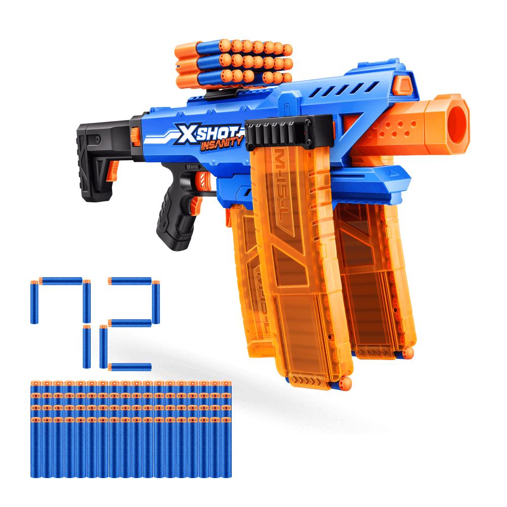 XSHOT Insanity Motorized Clip Mania – Toy Kingdom South Africa