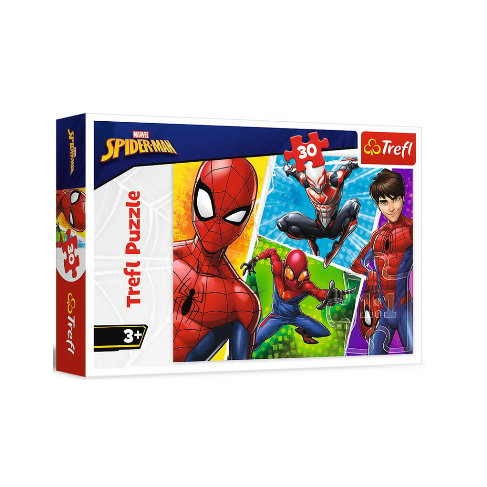 Trefl Puzzles 30 Spiderman N Miguel — Toy Kingdom