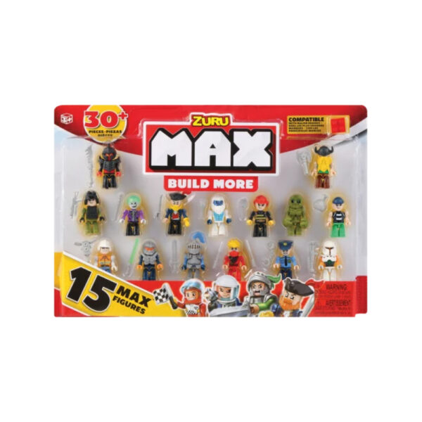Max Build More 15 Assorted Building Block Figures Mix & Match 8344 Cowboy Alien for sale online 