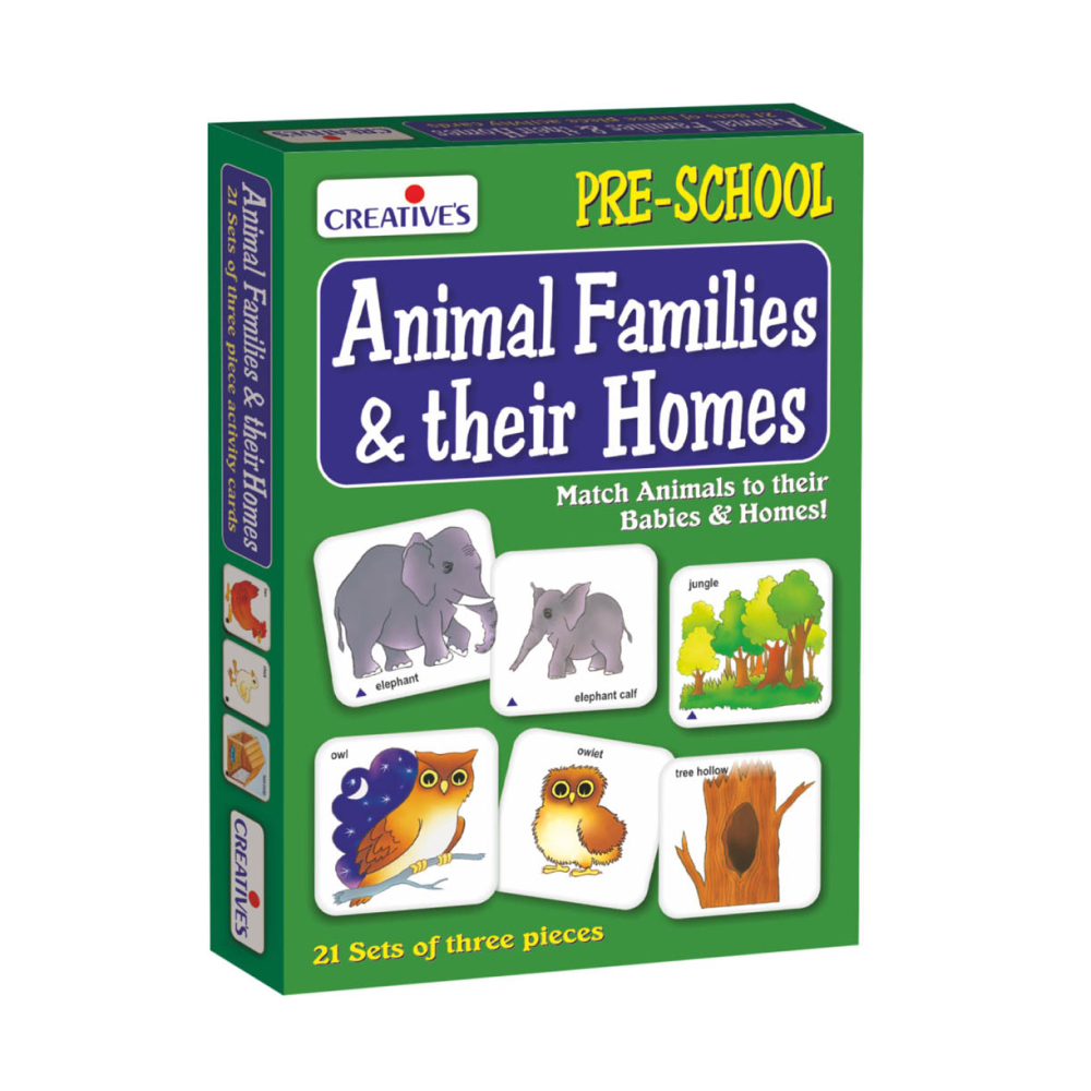 Animals Families N Their Homes 0620 — Toy Kingdom