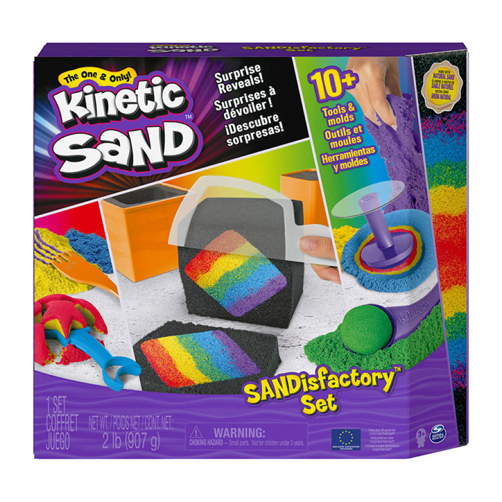  The One and Only Kinetic Sand, 2lb Brown for ages 3 and up. :  Toys & Games